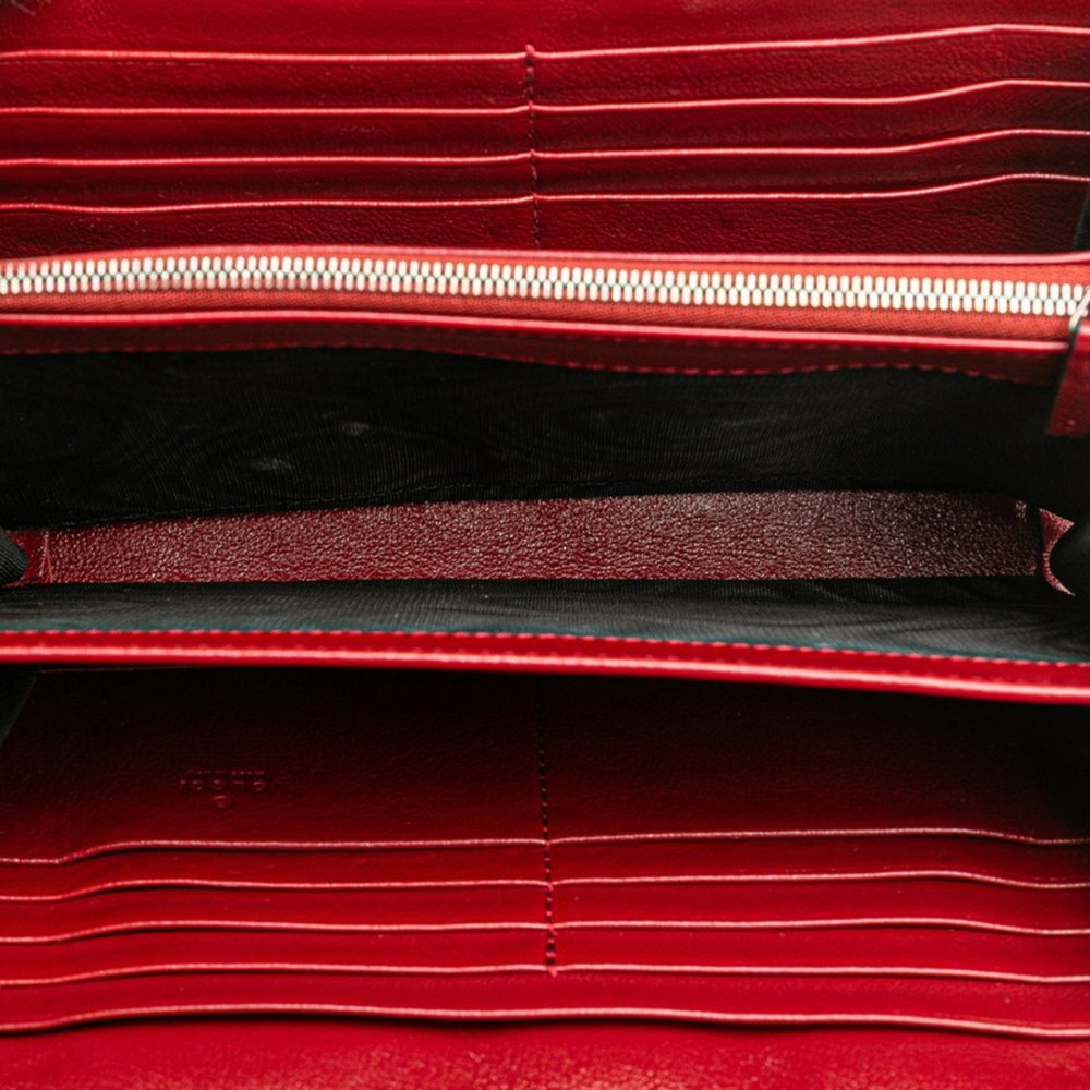 Gucci GG Dionysus Chain Shoulder Bag/Wallet Bag 401231 in Black and Red Tweed... - Picture 4 of 9